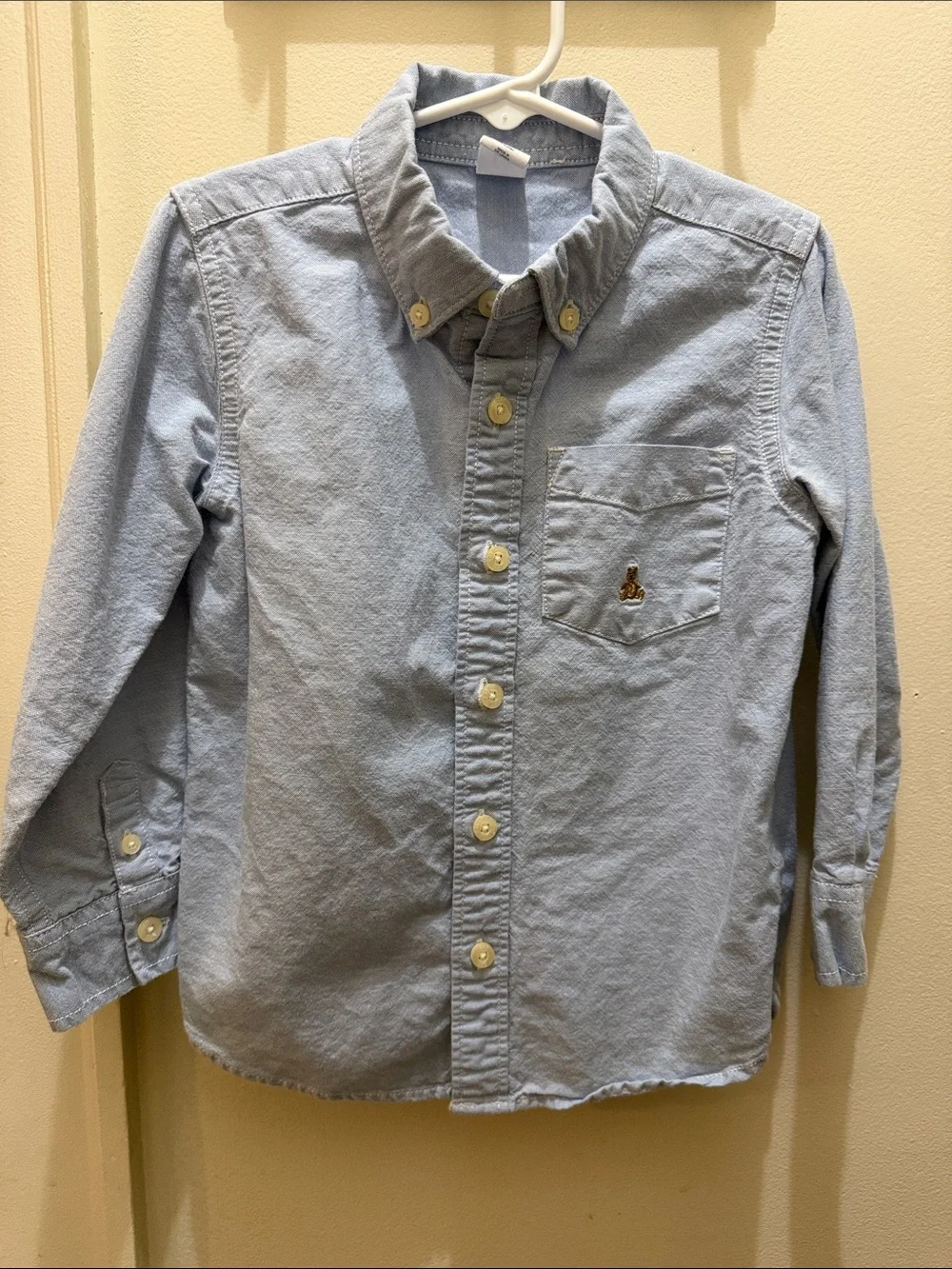 GAP Light Blue Boys Oxford Button-Down Shirt